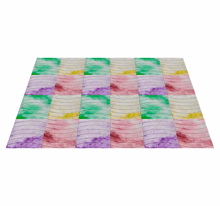 Tappeto in pvc per salone piastrelle ramblas - TenStickers