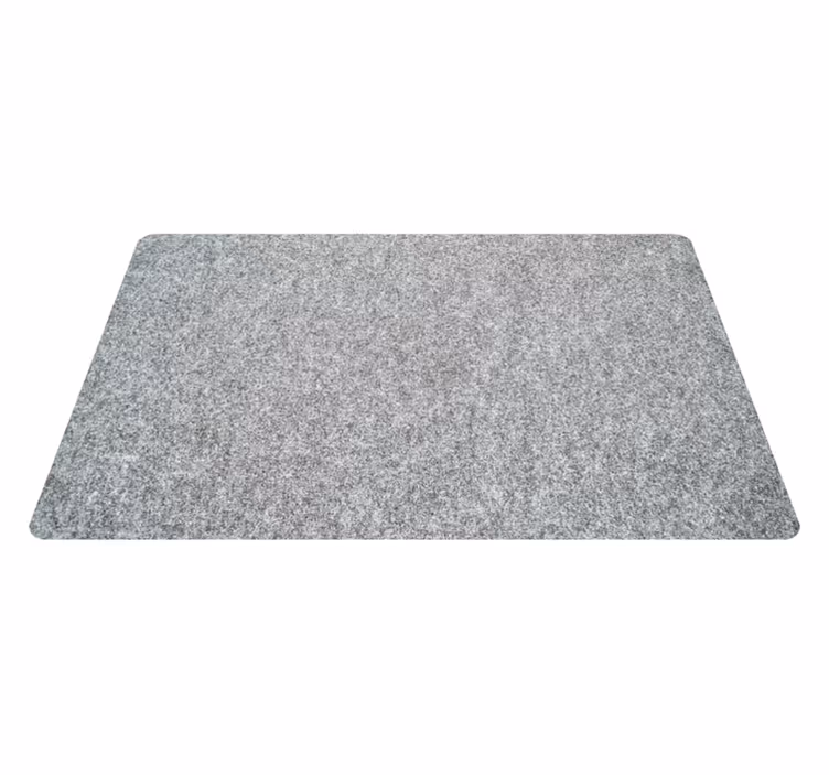 Passatoia in vinile ufficio texture grigia - TenStickers