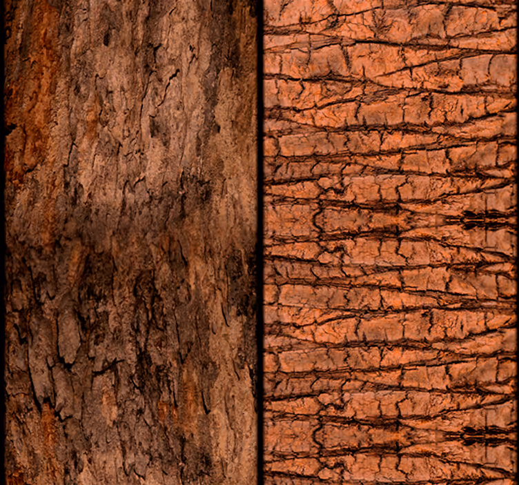 Carta da parati effetto legno texture legno - TenStickers