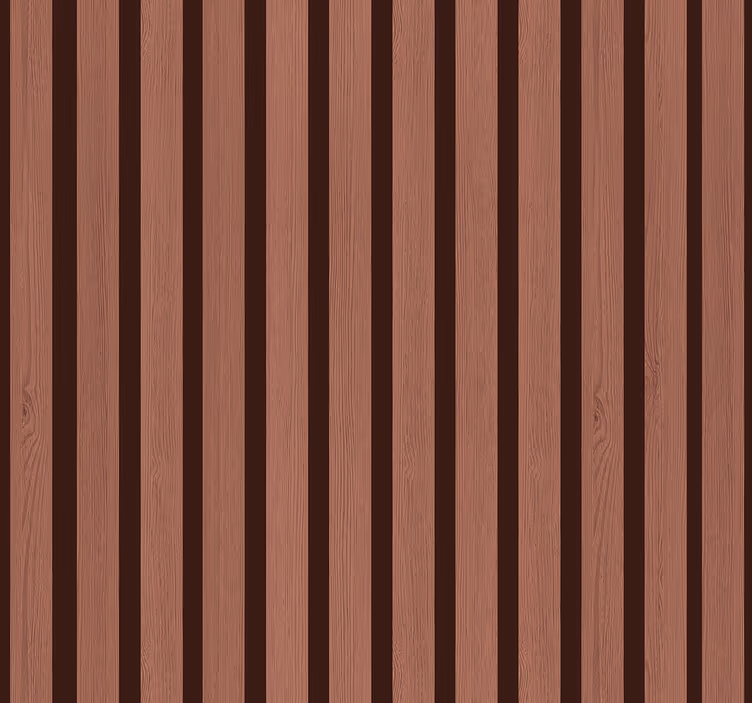 Carta da parati a righe verticali mocha mousse - TenStickers