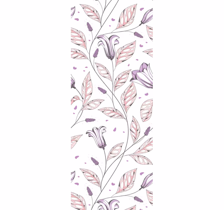 Carta da parati floreale design armonia floreale - TenStickers