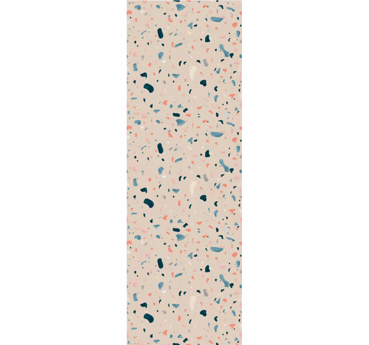 Carta da parati texture motivo terrazzo beige - TenStickers