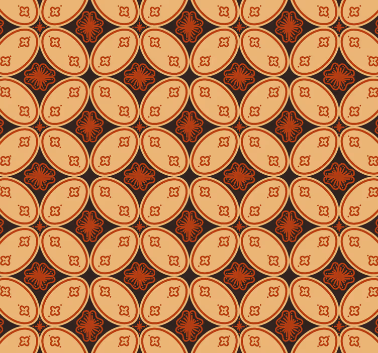 Carta da parati effetto piastrelle motivo geometrico - TenStickers