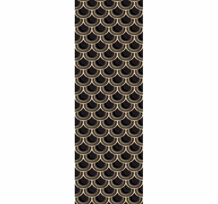 Carta da parati ornamentale elegante motivo a capesante - TenStickers