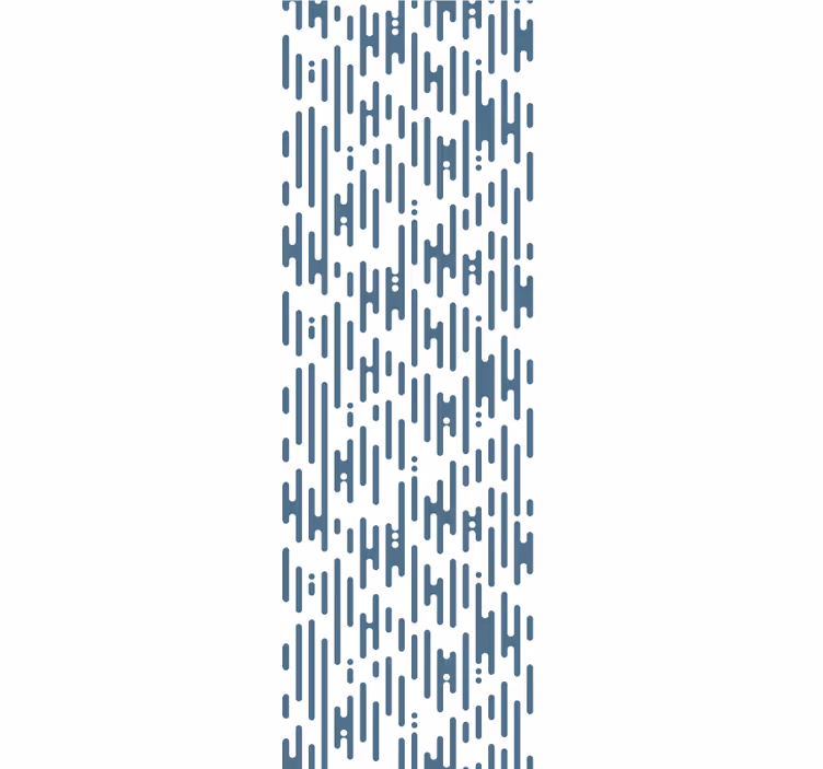 Carta da parati geometrica modello di linee astratte - TenStickers