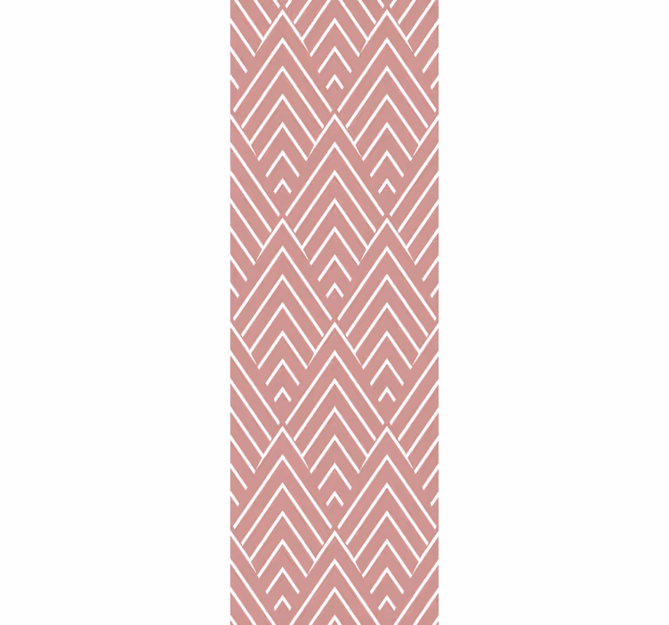 Carta da parati geometrica motivo a chevron astratto - TenStickers