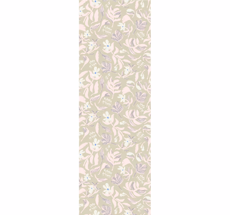 Carta da parati floreale natura floreale delicata - TenStickers