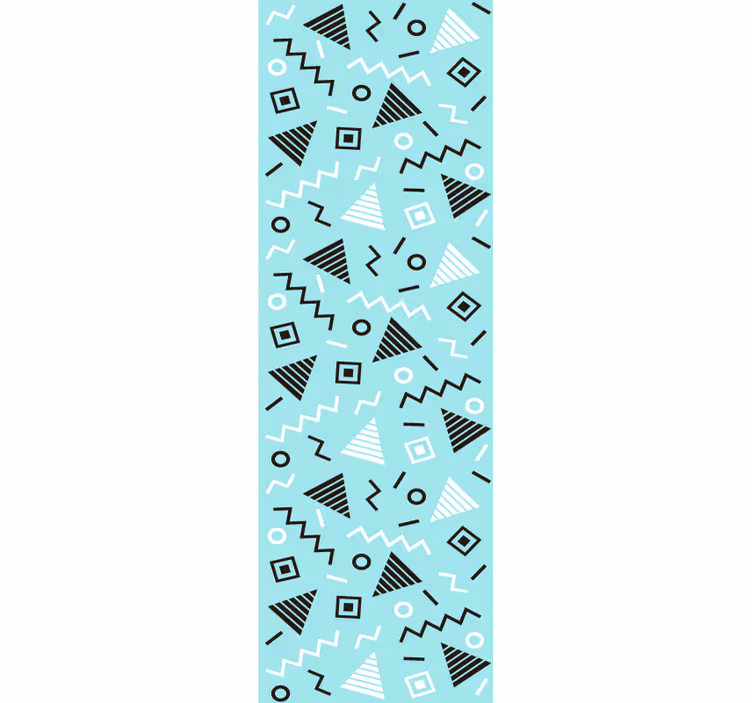 Carta da parati geometrica divertimento moderno memphis - TenStickers