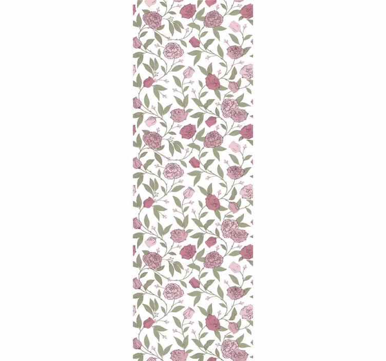 Carta da parati floreale fascino floreale - TenStickers