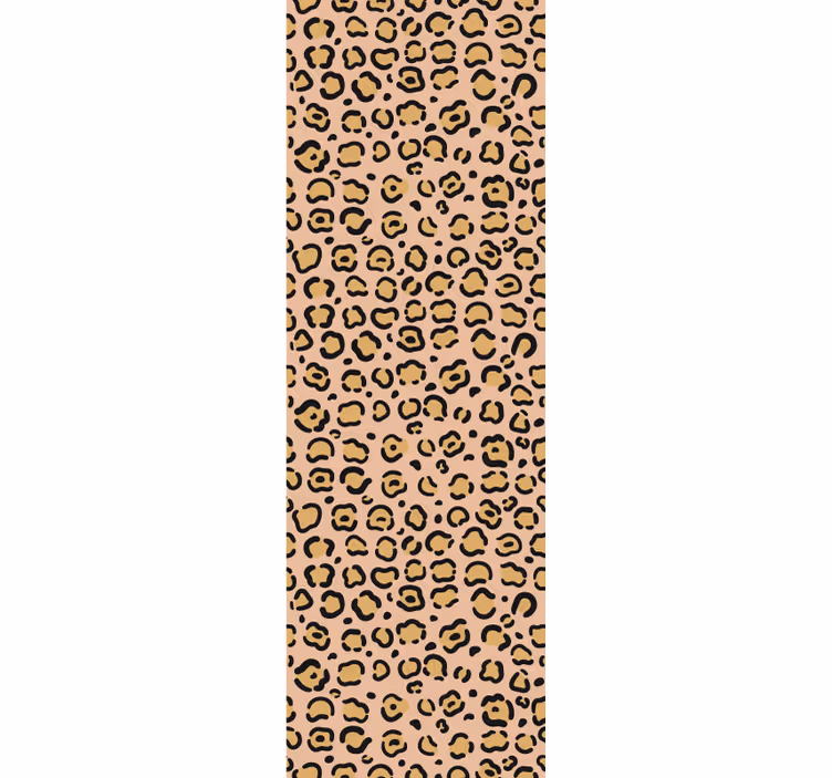 Carta da parati leopardata stampa design elegante - TenStickers