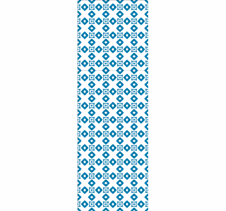 Carta da parati effetto piastrelle motivo elegante - TenStickers