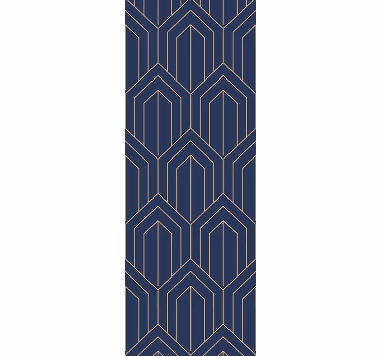 Carta da parati geometrica modelli di forme eleganti - TenStickers