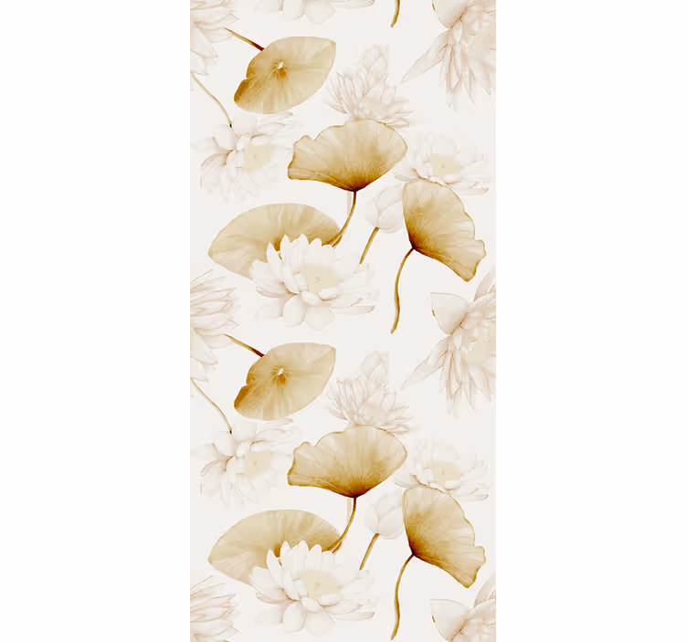 Carta da parati floreale design botanico floreale - TenStickers