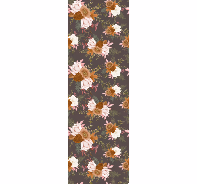 Carta da parati floreale design bouquet floreale - TenStickers
