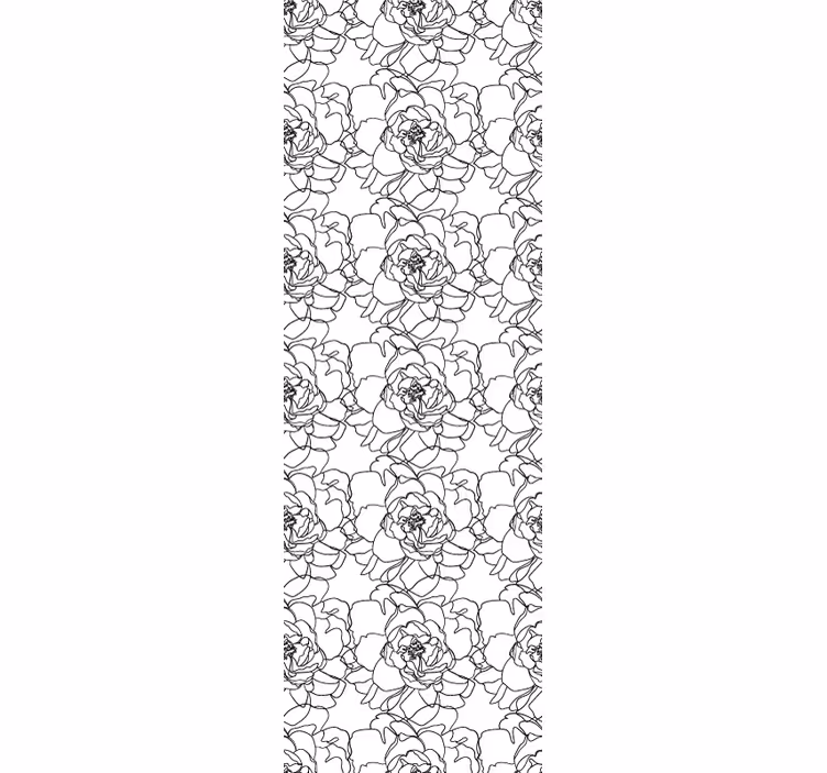 Carta da parati floreale fiore elegante sbocciato - TenStickers