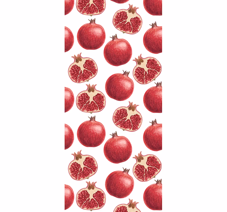 carta da parati cucina generosità del melograno - TenStickers