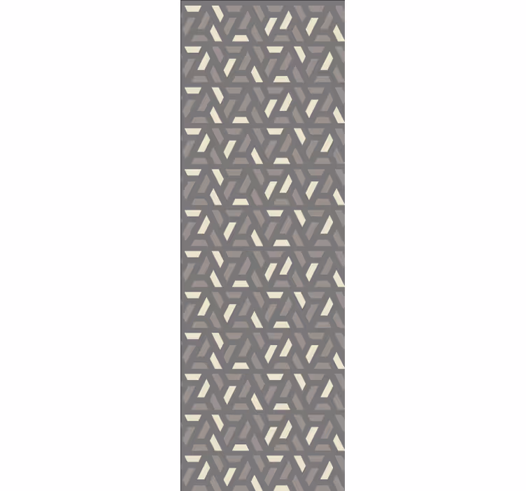 Carta da parati geometrica strato di forme astratte - TenStickers