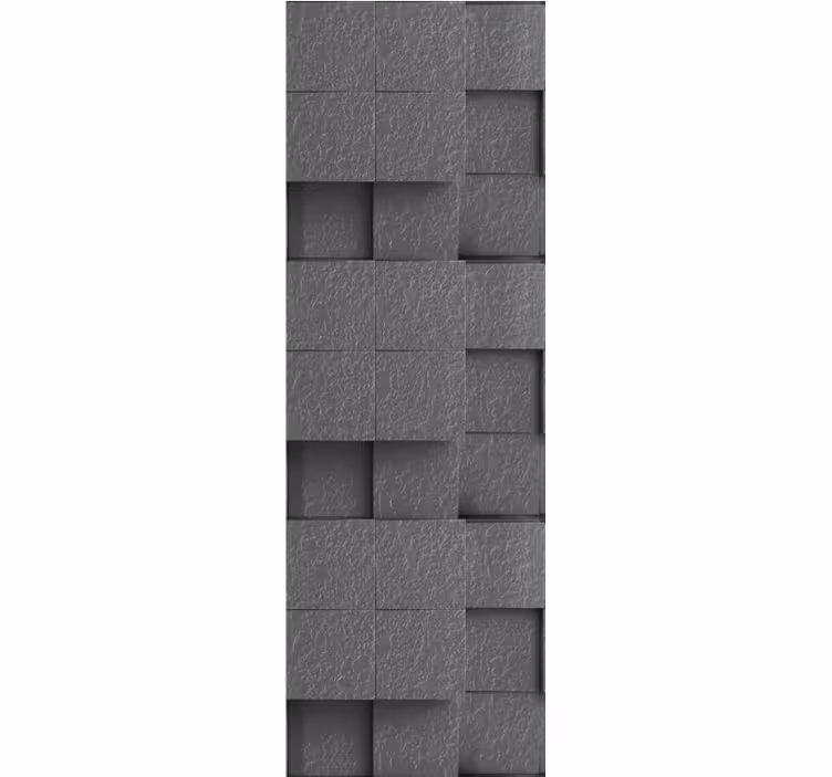 Carta da parati texture superficie del cubo strutturata - TenStickers