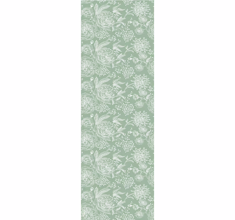 Carta da parati floreale eleganza floreale soft - TenStickers