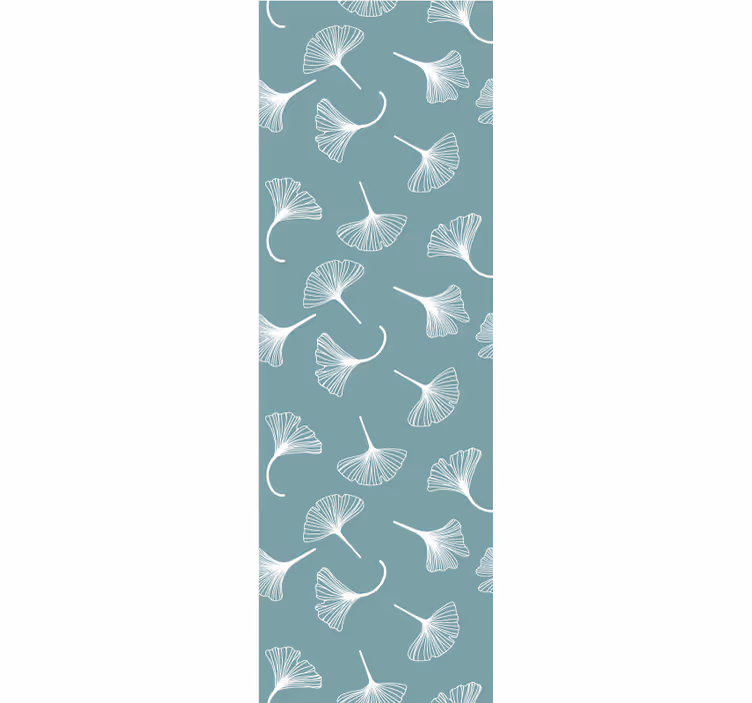 Carta da parati foglie delicato ginkgo verde - TenStickers