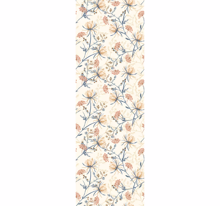 Carta da parati floreale composizione fiorita - TenStickers