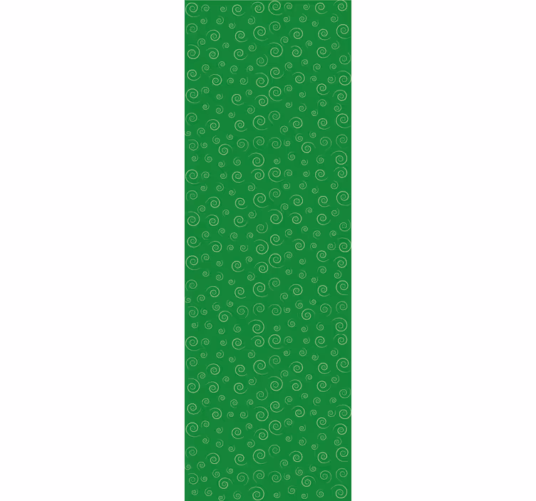 Carta da parati texture vortici verdi a spirale - TenStickers