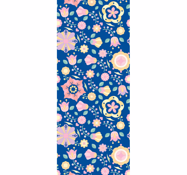 Carta da parati floreale composizione di fiori - TenStickers
