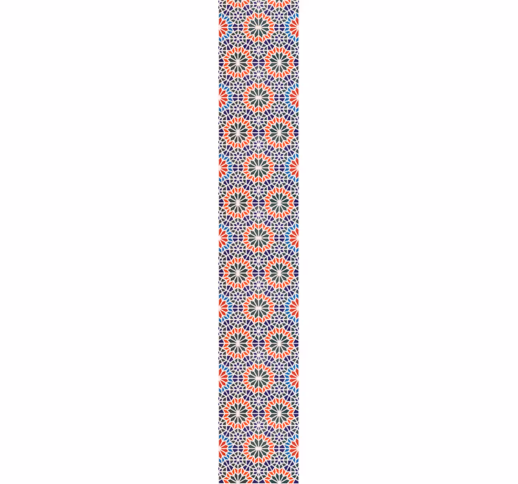 Carta da parati floreale motivi floreali geometrici - TenStickers