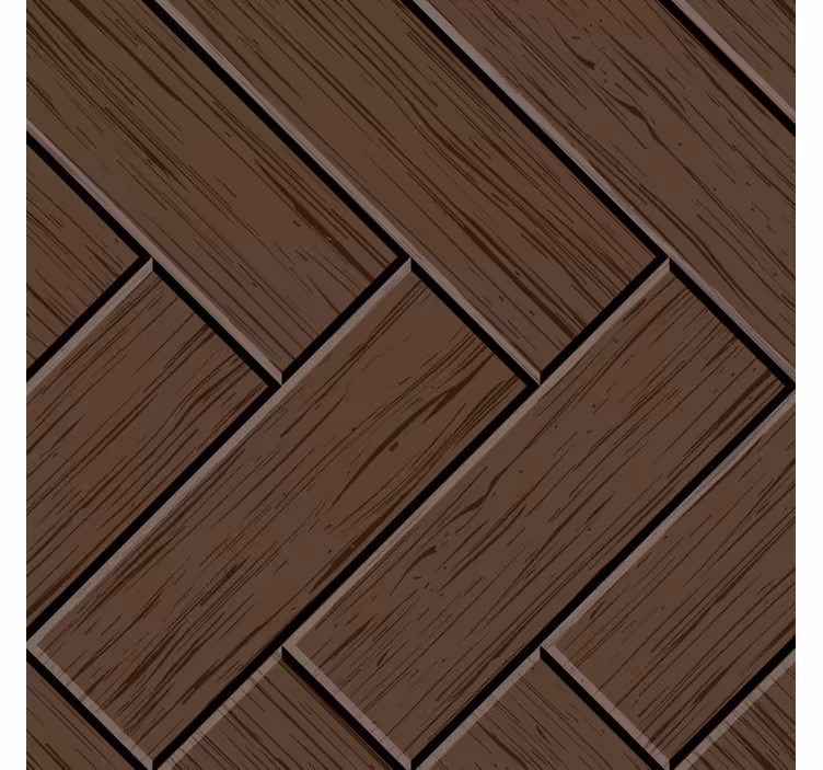 Carta da parati ornamentale adesivo pavimento zig zag - TenStickers