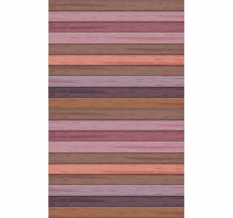 Carta da parati ornamentale texture legno grigio e rosa - TenStickers