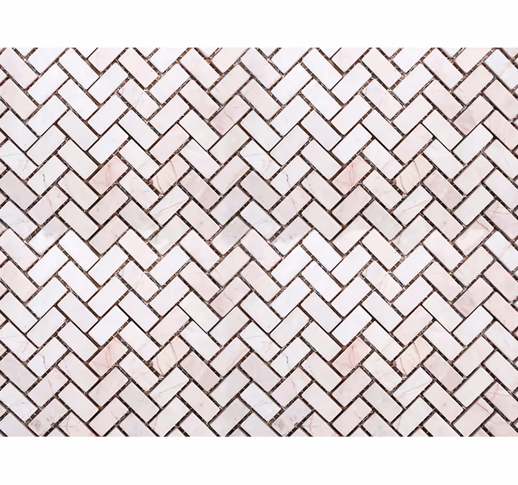 Carta da parati ornamentale a mosaico di marmo - TenStickers
