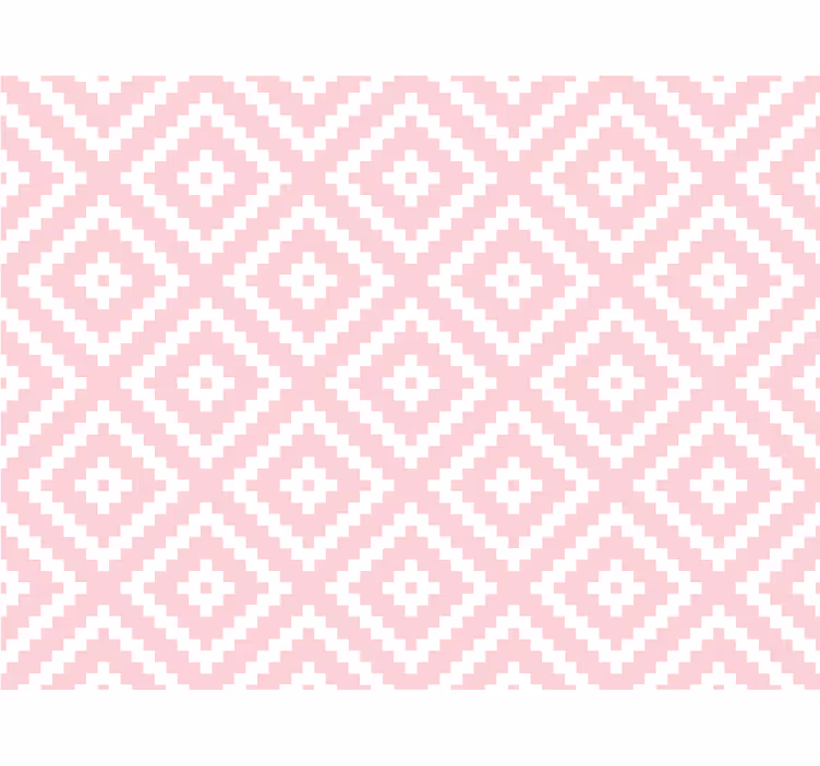 Carta da parati texture motivo geometrico rosa - TenStickers