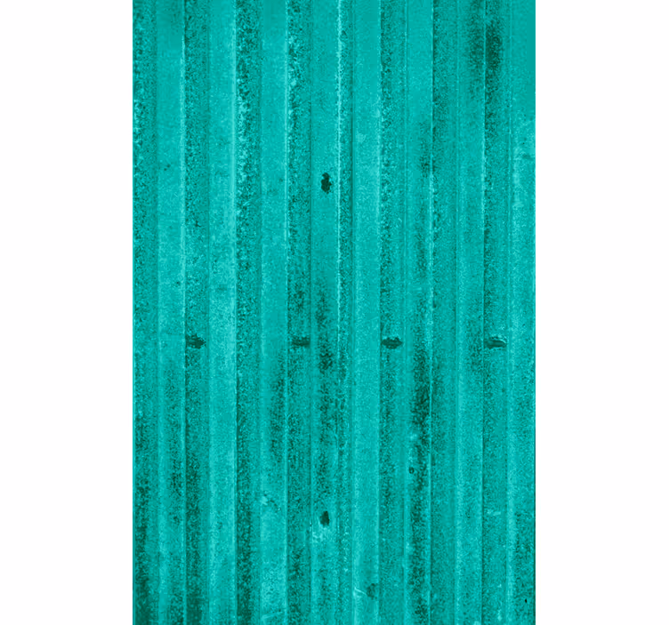 Carta da parati camera texture metallica mint invecchiata - TenStickers