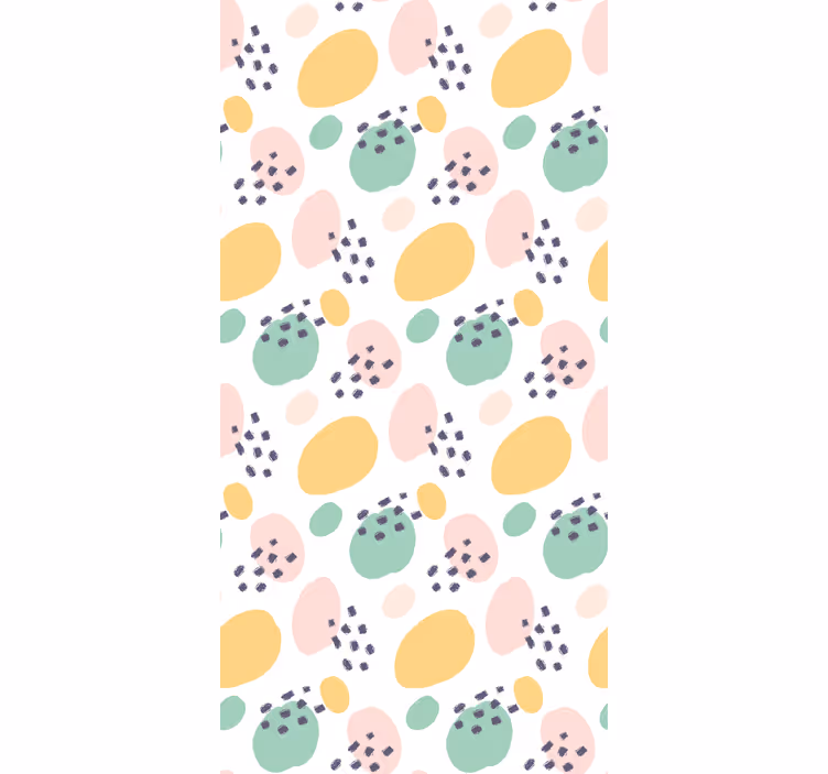 Carta da parati texture forme artistiche pastello - TenStickers