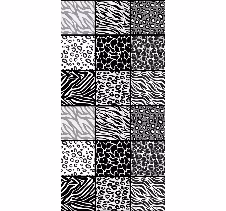 Carta da parati animali stampe di animali diverse - TenStickers