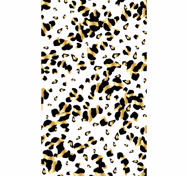 Carta da parati animali design pelle di leopardo - TenStickers