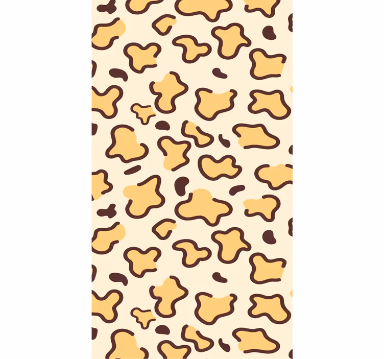 Carta da parati animali grandi forme di leopardo - TenStickers
