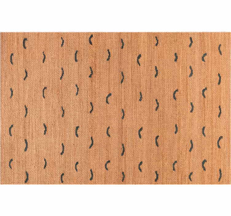 Carta da parati animali imitazione juta beige - TenStickers