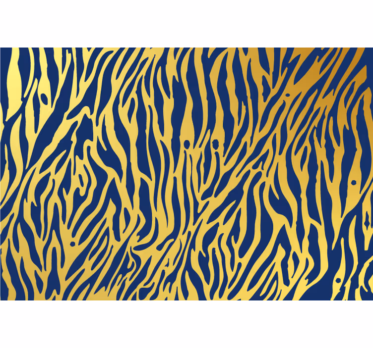 Carta da parati animali concetto strisce zebra - TenStickers