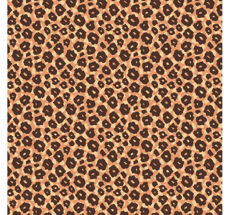 Carta da parati animali mix di motivi leopardati - TenStickers