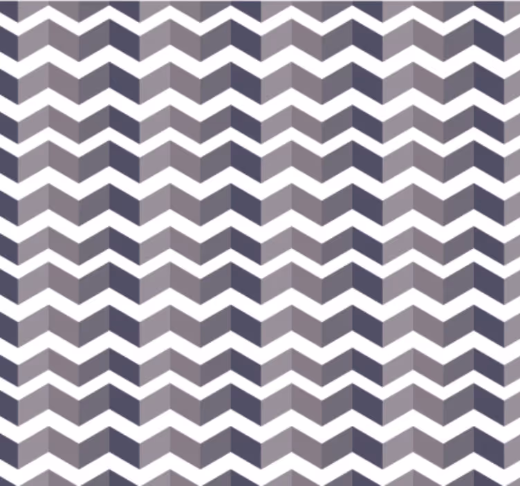 Carta da parati corridoio eleganza a zigzag - TenStickers