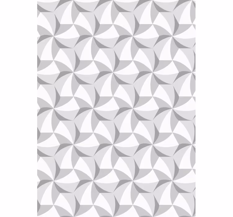 Carta da parati sala da pranzo piastrelle in cemento moderne - TenStickers