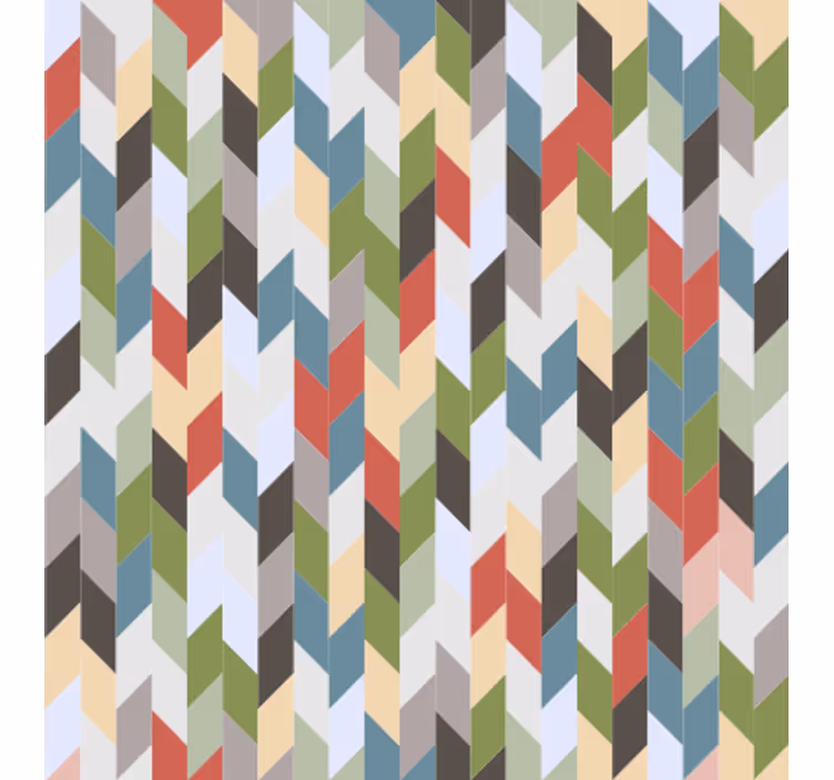Carta da parati geometrica spettro a v - TenStickers