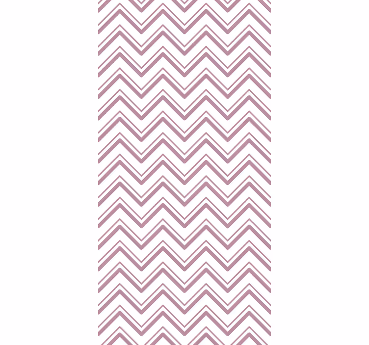 Carta da parati geometrica concetto zigzag chevron - TenStickers