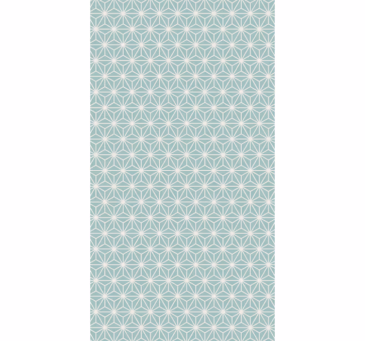 Carta da parati geometrica esplosione verde - TenStickers
