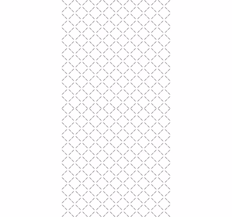 Carta da parati geometrica a linee continue - TenStickers