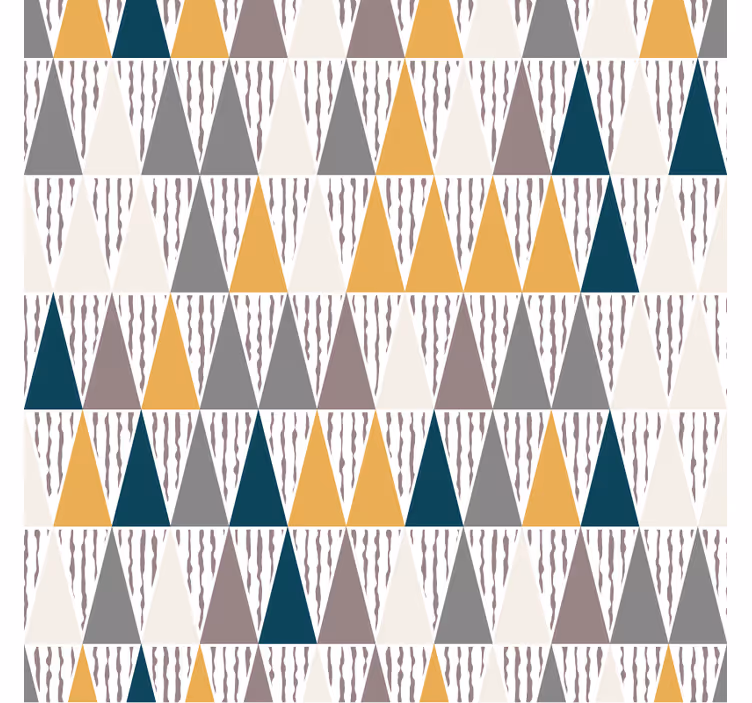 Carta da parati geometrica segmenti di tonalità triangolari - TenStickers