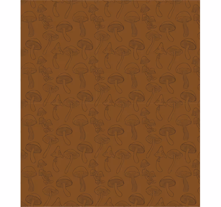 Carta da parati natura motivo fungo - TenStickers