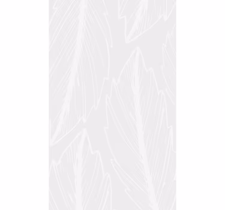 Carta da parati natura motivo impronta piuma - TenStickers