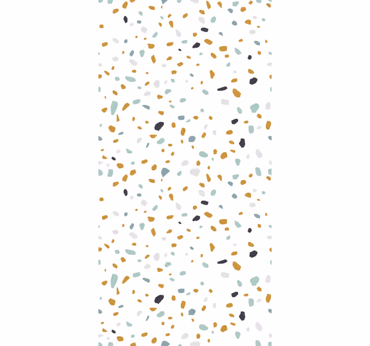 Carta da parati moderna texture stile terrazzo nordico - TenStickers